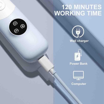 Dog Paw Trimmer with LED Light, 50DB Low Noise Cordless Cat Paw Trimmer for Puppy Kitten Small Pet, USB Rechargeable Dog Clippers Grooming Kit for Paws Ears Face Rump